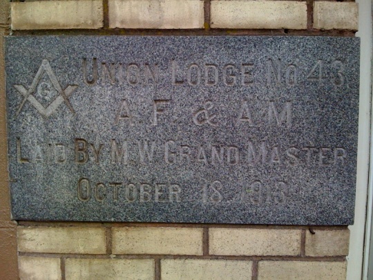 Union Lodge 1913
